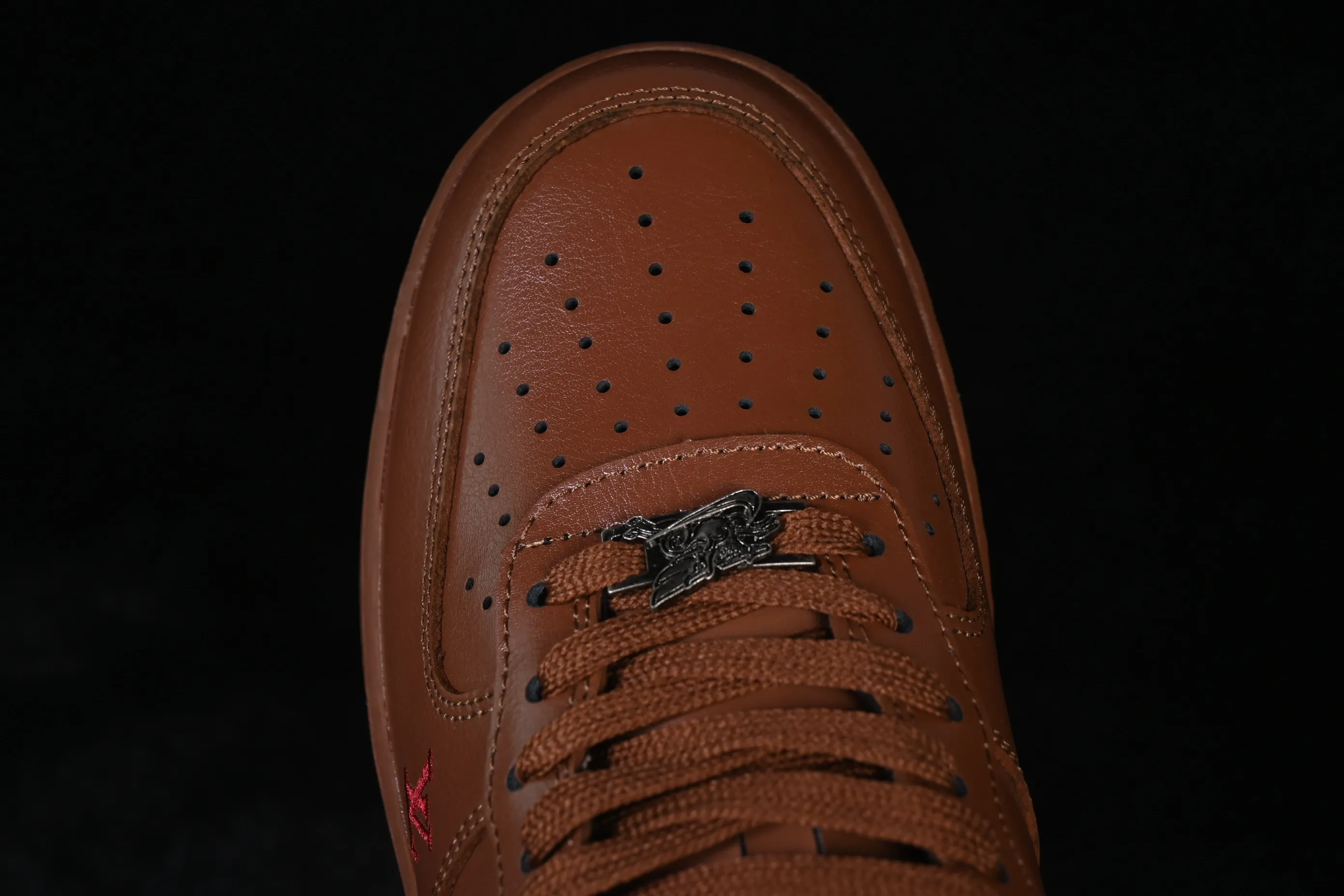 All categories Nk Air Force 1 Air Force series Nk Air Force 1 Low Air Force low-top Nike Air Force 1'07 Low Year of the Horse joint name Chestnut red sandalwood Air Force 1 low-top casual sneakers XY9025-002